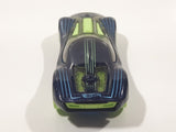 2014 Hot Wheels HW Race: Thrill Racers HW-40 Blue Die Cast Toy Car Vehicle