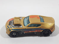 2012 Hot Wheels HW Code Cars Twinduction Gold Die Cast Toy Car Vehicle