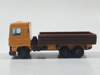 Yatming No. 2300 DAF 95 Truck Yellow and Brown Die Cast Toy Car Vehicle