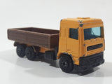 Yatming No. 2300 DAF 95 Truck Yellow and Brown Die Cast Toy Car Vehicle