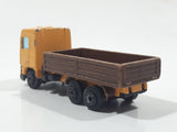 Yatming No. 2300 DAF 95 Truck Yellow and Brown Die Cast Toy Car Vehicle