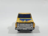 Vintage Soma Super Wheels 1973-80 Chevy Stepside Pickup Truck Yellow Die Cast Toy Car Vehicle Made in Hong Kong