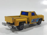 Vintage Soma Super Wheels 1973-80 Chevy Stepside Pickup Truck Yellow Die Cast Toy Car Vehicle Made in Hong Kong
