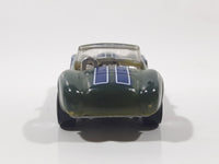 2011 Hot Wheels Color Shifters: Water Revealers Shelby Classic Cobra Convertible Army Green #66 Die Cast Toy Car Vehicle