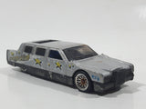 1999 Hot Wheels Show Biz Limozeen Grey Die Cast Toy Car Limousine Limo Vehicle