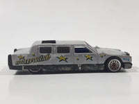 1999 Hot Wheels Show Biz Limozeen Grey Die Cast Toy Car Limousine Limo Vehicle