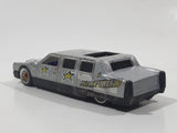 1999 Hot Wheels Show Biz Limozeen Grey Die Cast Toy Car Limousine Limo Vehicle