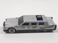 1999 Hot Wheels Show Biz Limozeen Grey Die Cast Toy Car Limousine Limo Vehicle