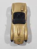 1998 Hot Wheels Ferrari 250 Metallic Gold Die Cast Toy Car Vehicle