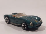 1996 Hot Wheels Ferrari 250 Metallic Metalflake Dark Green Die Cast Toy Car Vehicle