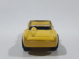 1995 Hot Wheels Ferrari 250 Yellow Die Cast Toy Car Vehicle