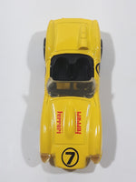 1995 Hot Wheels Ferrari 250 Yellow Die Cast Toy Car Vehicle