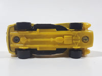 1995 Hot Wheels Ferrari 250 Yellow Die Cast Toy Car Vehicle