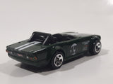 2009 Hot Wheels New Models Triumph TR6 Dark Green Die Cast Toy Car Vehicle