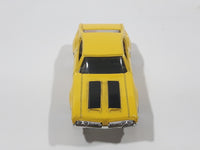 1995 Hot Wheels Olds 442 W-30 Yellow Die Cast Toy Car Vehicle