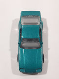 1998 Hot Wheels Camaro Z28 Metalflake Aqua Green Die Cast Toy Car Vehicle