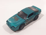 1999 Hot Wheels Camaro Z28 Metalflake Aqua Green Die Cast Toy Car Vehicle