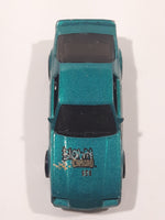 1999 Hot Wheels Camaro Z28 Metalflake Aqua Green Die Cast Toy Car Vehicle