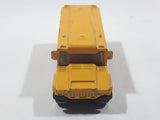 2001 Matchbox City Dudes School Bus "Burton Hill Elementary" Buffalos Yellow Die Cast Toy Car Vehicle with Opening Door