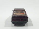 1994 Hot Wheels Mercedes 380 SEL Metalflake Dark Red Die Cast Toy Luxury Car Vehicle