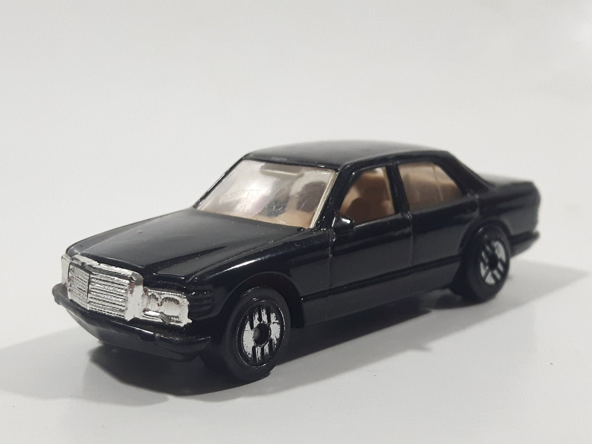 1990 Hot Wheels Park 'n Plates Mercedes 380 SEL Black Die Cast Toy Lux ...