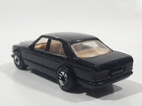 1990 Hot Wheels Park 'n Plates Mercedes 380 SEL Black Die Cast Toy Luxury Car Vehicle