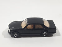 1990 Hot Wheels Park 'n Plates Mercedes 380 SEL Black Die Cast Toy Luxury Car Vehicle