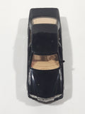 1990 Hot Wheels Park 'n Plates Mercedes 380 SEL Black Die Cast Toy Luxury Car Vehicle