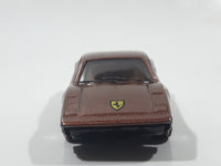 1998 Hot Wheels Racebait 308 Ferrari Metalflake Brown Die Cast Toy Car Vehicle