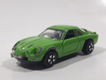 Rare Vintage PlayArt Renault a110 Green Die Cast Toy Car Vehicle with Opening Doors
