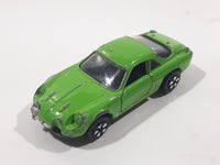 Rare Vintage PlayArt Renault a110 Green Die Cast Toy Car Vehicle with Opening Doors