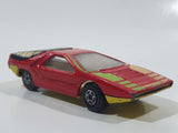 Vintage 1976 Lesney Matchbox Superfast Series No. 75 Alfa Carabo Red Die Cast Toy Car Vehicle