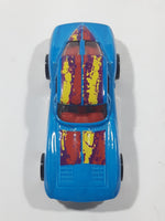 1993 Hot Wheels Corvette Stingray Split Window '63 Blue Die Cast Toy Car Vehicle
