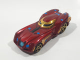 2016 Hot Wheels Marvel Character Cars Iron Man XLVI Dark Red Die Cast Toy Car Vehicle