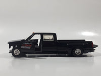 1994 Road Champs Chevrolet Big Dooley Truck Chevrolet Racing Black Die Cast Toy Car Vehicle with Opening Doors and Tail Gate