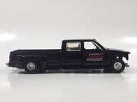 1994 Road Champs Chevrolet Big Dooley Truck Chevrolet Racing Black Die Cast Toy Car Vehicle with Opening Doors and Tail Gate