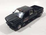 1994 Road Champs Chevrolet Big Dooley Truck Chevrolet Racing Black Die Cast Toy Car Vehicle with Opening Doors and Tail Gate