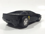 1987 Mattel Arco Ferrari Testarossa Black Pull Back Die Cast Toy Car Vehicle