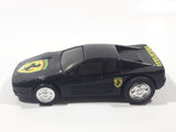1987 Mattel Arco Ferrari Testarossa Black Pull Back Die Cast Toy Car Vehicle