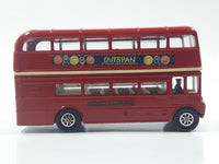 Vintage Corgi Toys London Transport Routemaster Double Decker Bus "Outspan Oranges And Grapefruit" Red 1/50 Scale Die Cast Toy Car Vehicle