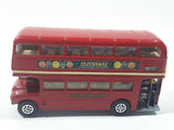 Vintage Corgi Toys London Transport Routemaster Double Decker Bus "Outspan Oranges And Grapefruit" Red 1/50 Scale Die Cast Toy Car Vehicle