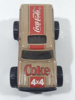 1988 Hartoy Coca Cola Coke Soda Pop Chevrolet Blazer Brown White Red Die Cast Toy Car Vehicle with Opening Doors