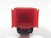 1988 Hartoy Coca Cola Coke Soda Pop Delivery Truck Red Die Cast Toy Car Vehicle with Opening Rear Doors