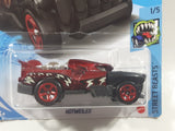 2021 Hot Wheels Street Beasts Hotweiler Red and Black Die Cast Toy Car Vehicle New in CUT Package
