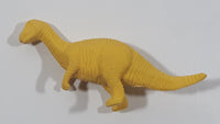 Eraser Like Yellow 1 3/4" Tall Dinosaur Toy Figure