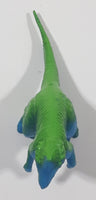 Jaru Dino World Green and Blue 1 7/8" Tall Dinosaur Toy Figure