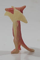 Orange and Tan Teradactyl 1 5/8" Tall Dinosaur Toy Figure