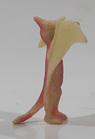 Orange and Tan Teradactyl 1 5/8" Tall Dinosaur Toy Figure