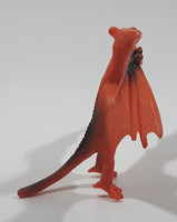 S.H. Orange Pterandon 2 3/4" Tall Dinosaur Toy Figure