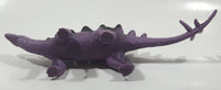S.H. Black and Purple Stegosaurus 8" Long Dinosaur Toy Figure